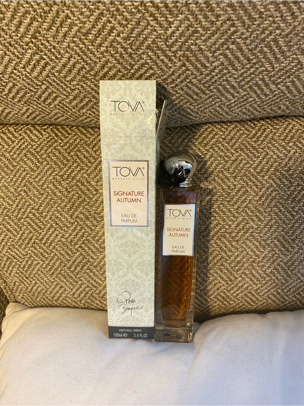 TOVA Signature Autumn Eau de Parfum - Amber Glass Bottle